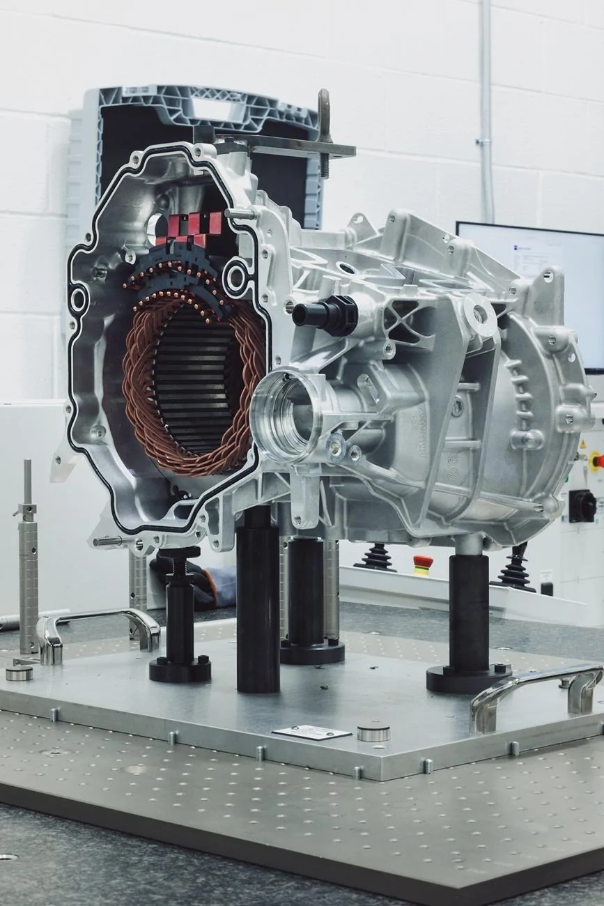 Rivian R1T R1S Maximus drive unit for R2 / R3 / R3X - more specs & photos from RJ Maximus drive unit Rivian R2 R3 R3X 3