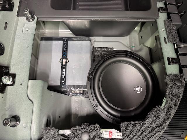Rivian R1T R1S 2025 R1T Tri Max - Subwoofer Replacement - Upgrade to Premium Audio IMG_3521