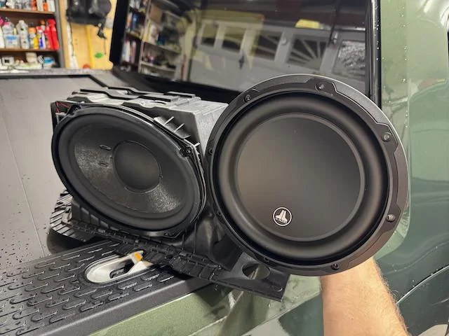 Rivian R1T R1S 2025 R1T Tri Max - Subwoofer Replacement - Upgrade to Premium Audio IMG_3520