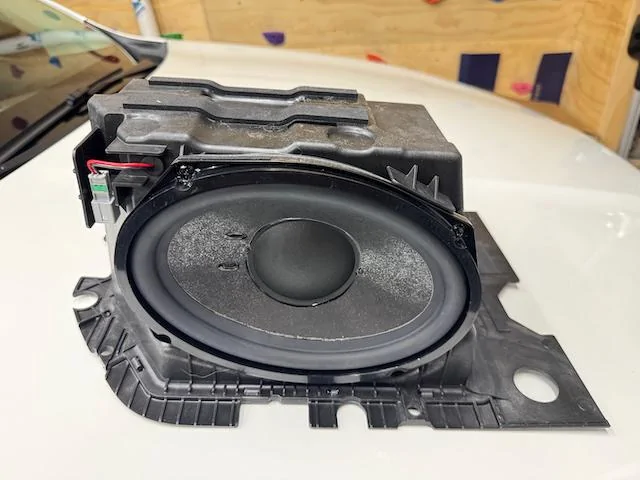Rivian R1T R1S 2025 R1T Tri Max - Subwoofer Replacement - Upgrade to Premium Audio IMG_4487