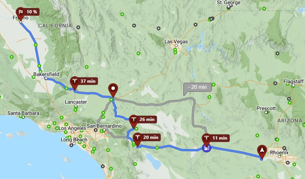 Rivian R1T R1S Phoenix to Fresno Phoenix2Fresno