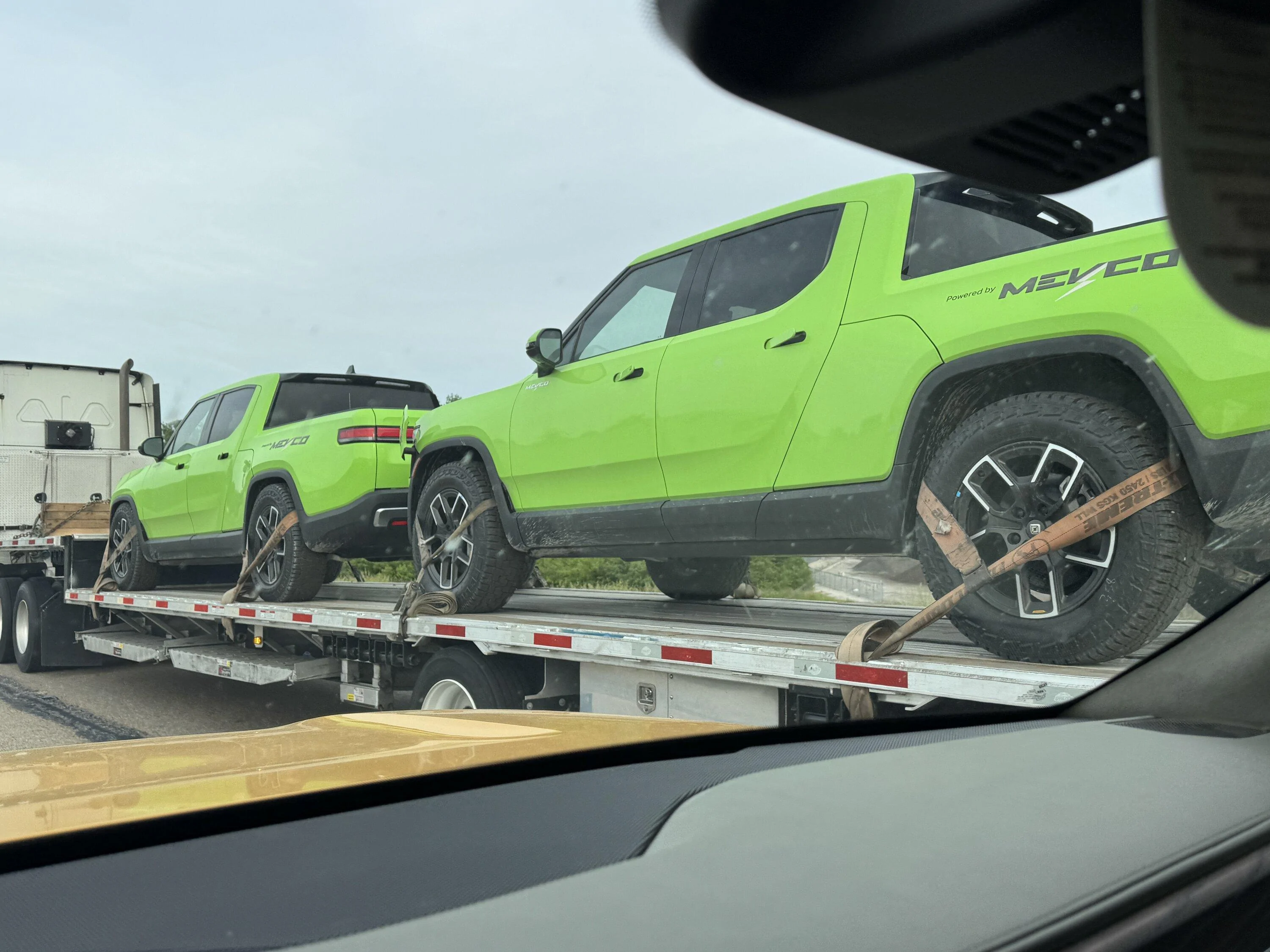 Rivian R1T R1S MEVCO R1Ts spotted in STL area. 1000015550