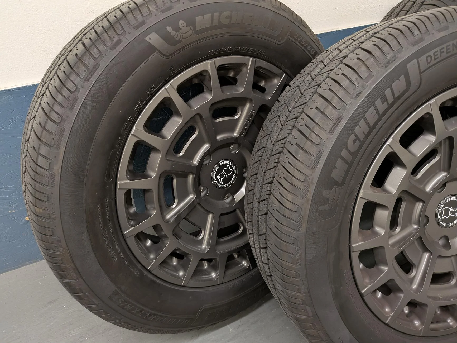 Rivian R1T R1S For Sale - Black Rhino Voltaic w/ Michelin Defender LTX M/S, TPMS and Lug Nuts PXL_20250328_003910274