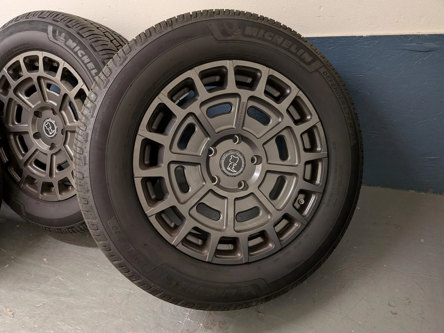 Rivian R1T R1S For Sale - Black Rhino Voltaic w/ Michelin Defender LTX M/S, TPMS and Lug Nuts PXL_20250328_003820142