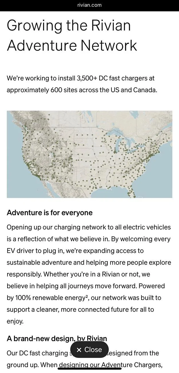 Rivian R1T R1S RAN Yosemite Charging Outpost now open to all EV IMG_6524