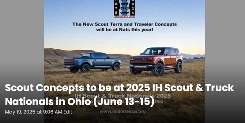 Rivian R1T R1S Official: Scout EV SUV & Pickup debut w/ Gas Range Extender EREV, 4x4, BOF, Lockers, Sway Bar Disconnect -- All Specs, Wallpapers, Videos Screenshot 2025-05-19 at 9.38.59 AM