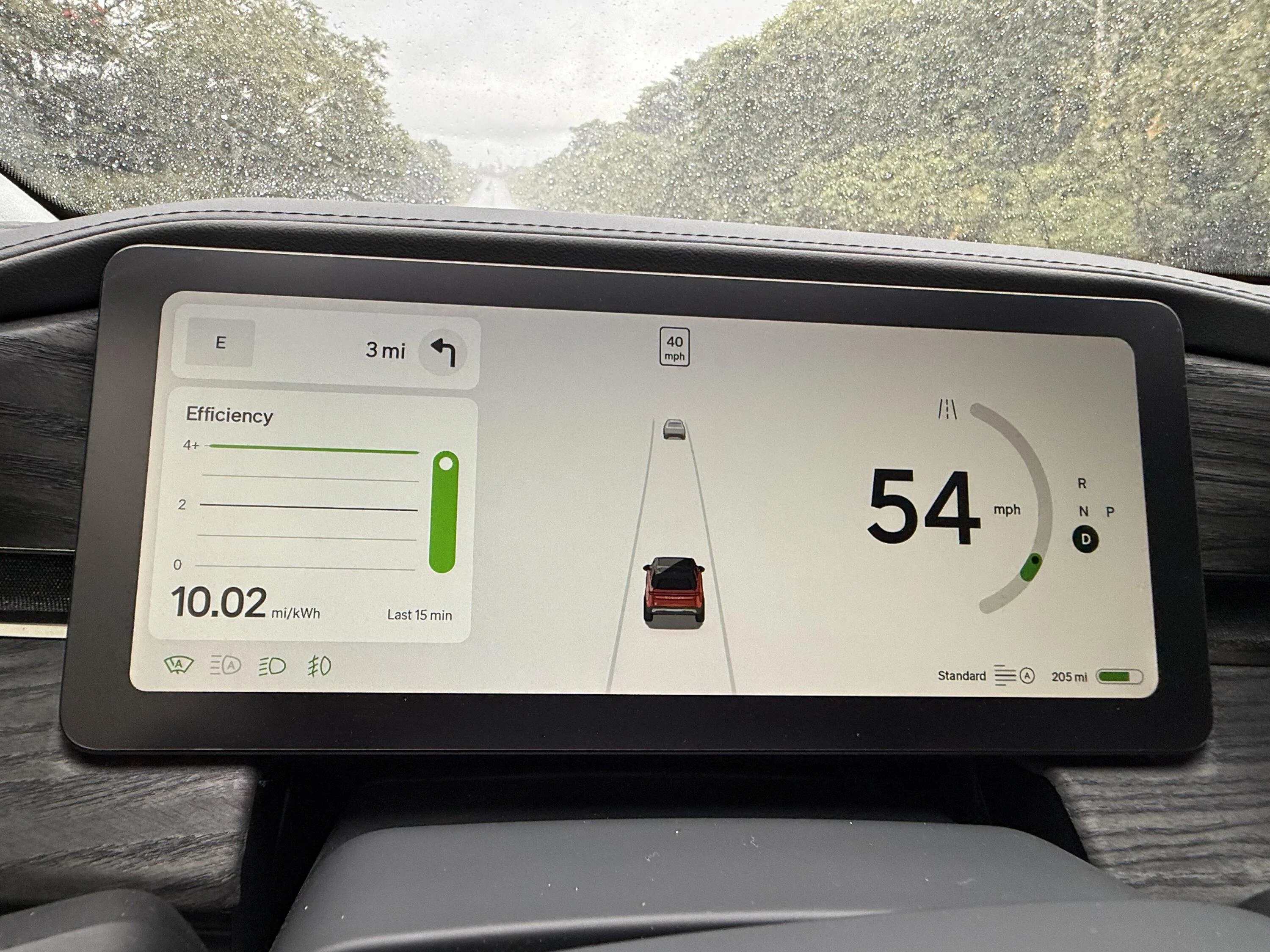 Rivian R1T R1S I think I found the upper limit for efficiency readings (10.2 mi/kWh) IMG_5322
