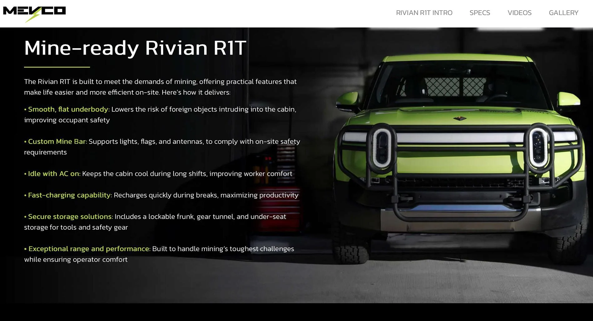 Rivian R1T R1S MEVCO R1Ts spotted in STL area. Screenshot 2025-05-20 at 6.26.14 AM