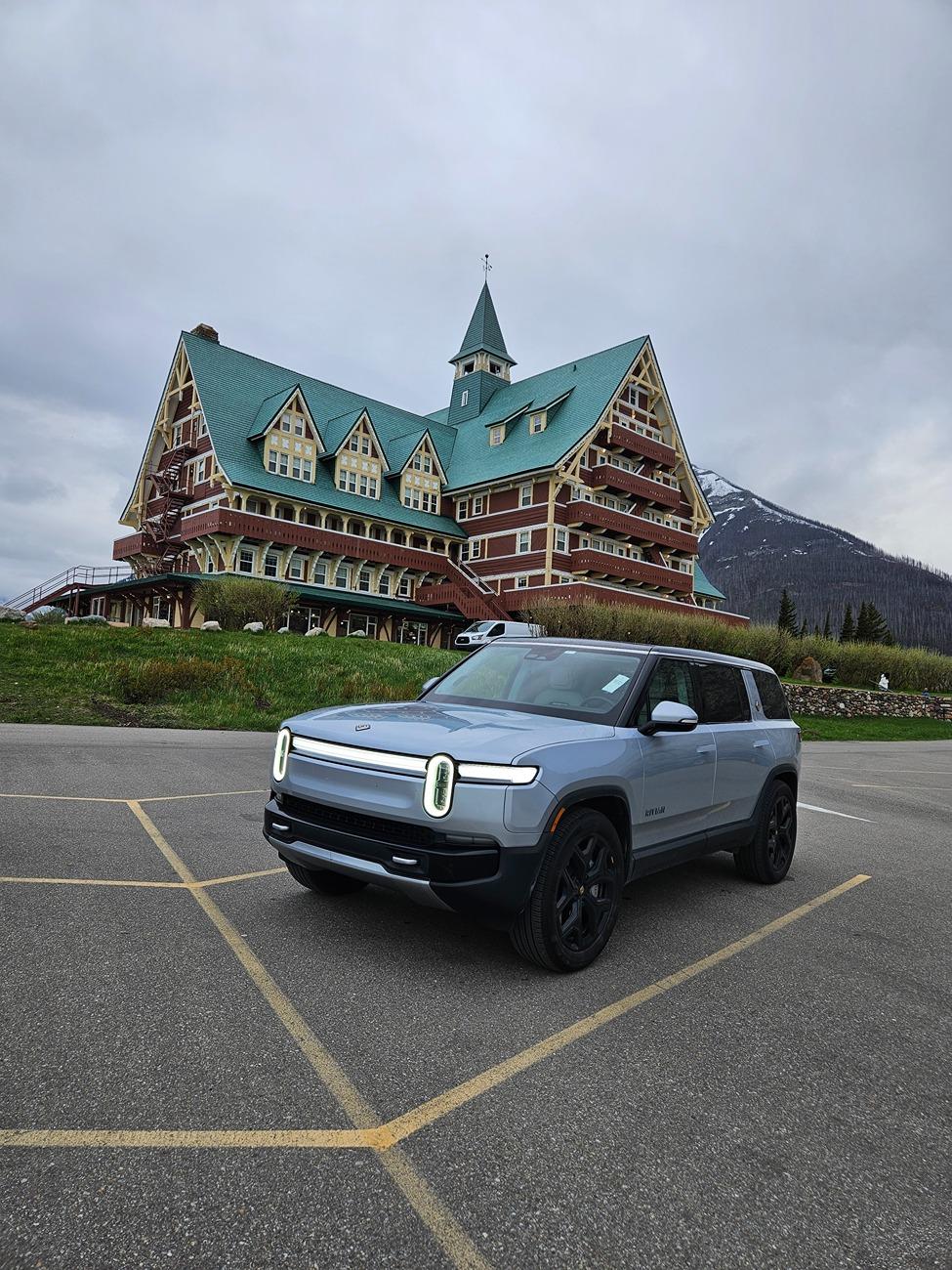 Rivian R1T R1S First REAL Road Trip! Canada in the Gen 2 R1S 20250515_192620