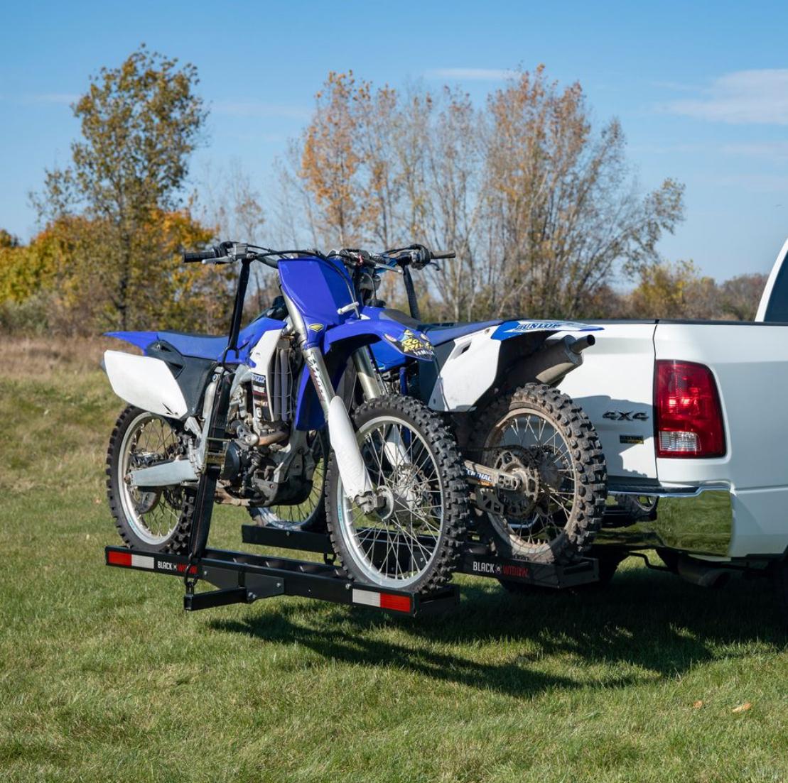 Rivian R1T R1S Motorcycle hitch carriers - Recommended or not? (~300lb bike) IMG_0301