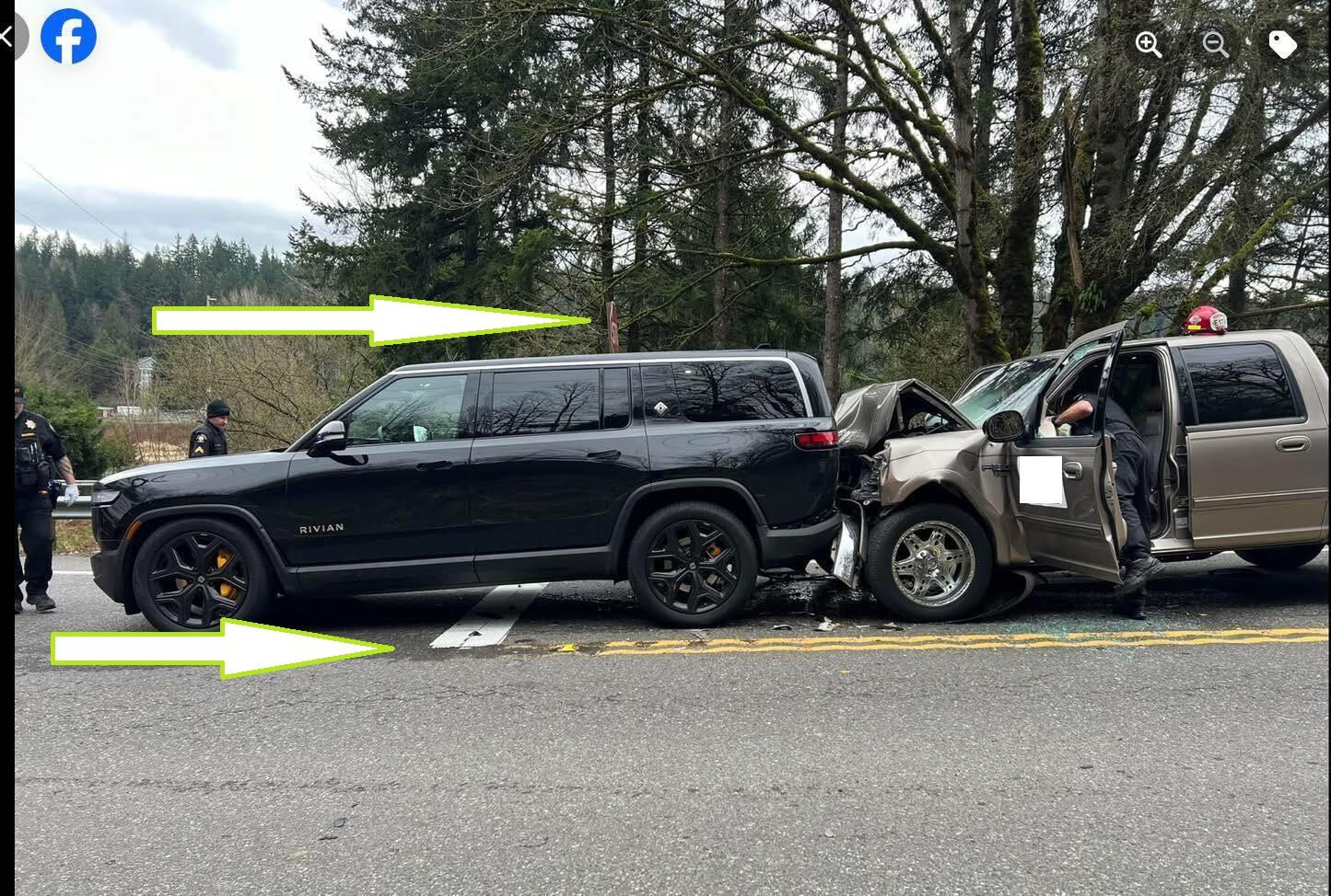 Rivian R1T R1S Rivian - Built like a Tank - Full Size Crew Cab Truck vs Rivian R1S Wreck R1S Tank PS
