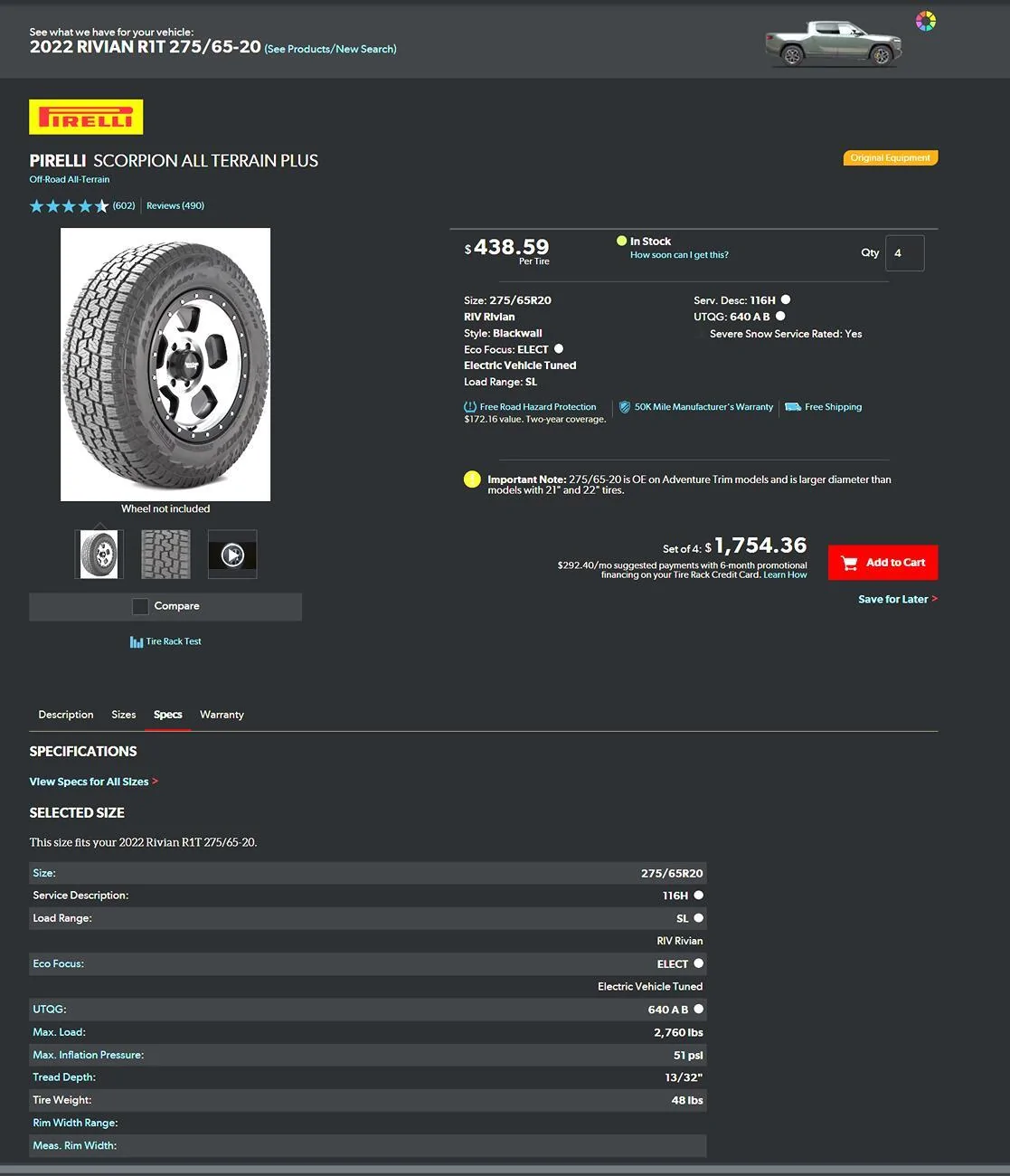 Rivian R1T R1S Atomic Wheels AWZZ + Toyo Open Country ATIII EV tires 1748472816166-5t