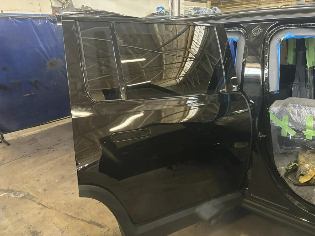 Rivian R1T R1S Did someone say Armor? Real Ballistic Armored (Bulletproof) R1S Tri Motor in production process... image_0 15