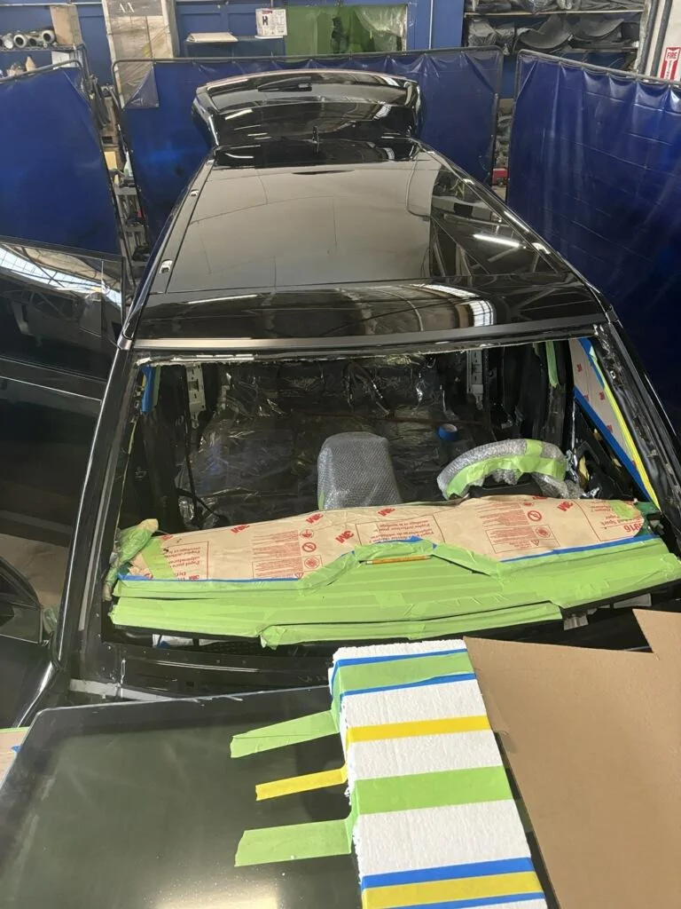 Rivian R1T R1S Did someone say Armor? Real Ballistic Armored (Bulletproof) R1S Tri Motor in production process... image_0 22