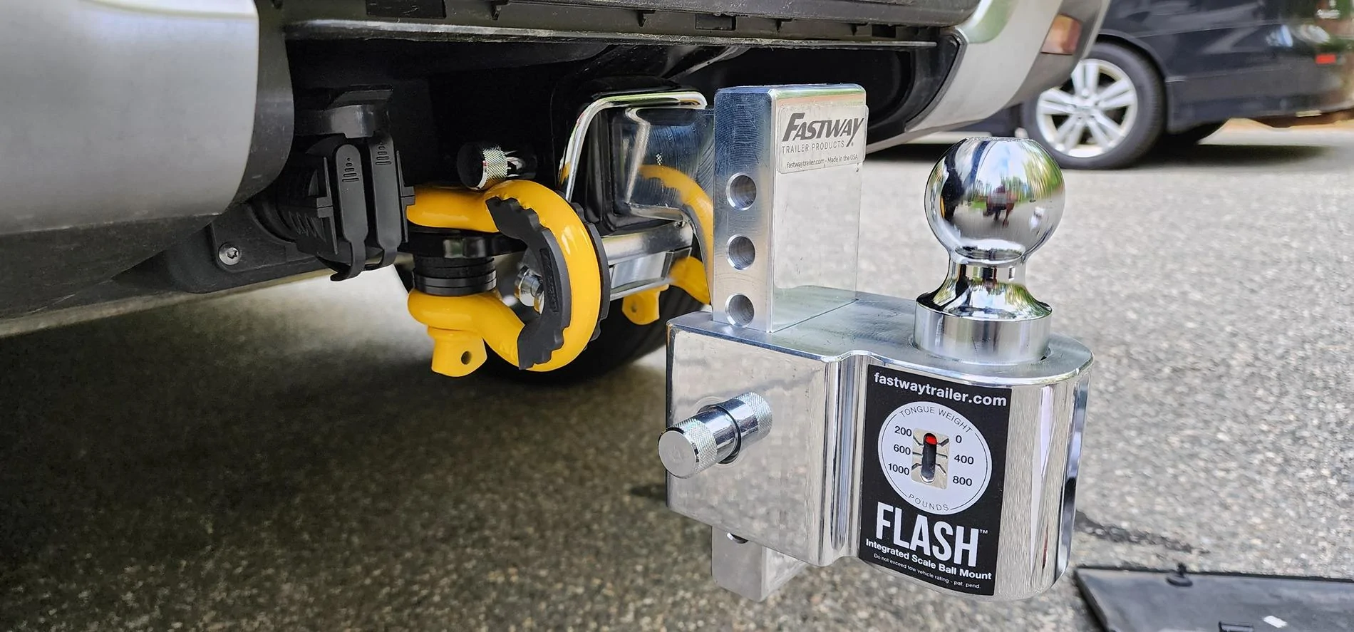 Rivian R1T R1S TOWING: Hitch Receiver? What are you using? RIVIAN has the hitch receiver sunk an extra 2" deep because of that stupid bumper.... 1000037690