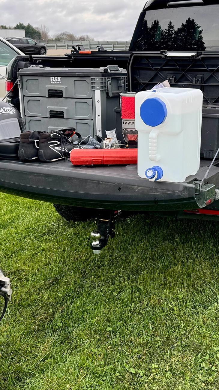 Rivian R1T R1S TOWING: Hitch Receiver? What are you using? RIVIAN has the hitch receiver sunk an extra 2" deep because of that stupid bumper.... IMG_1895