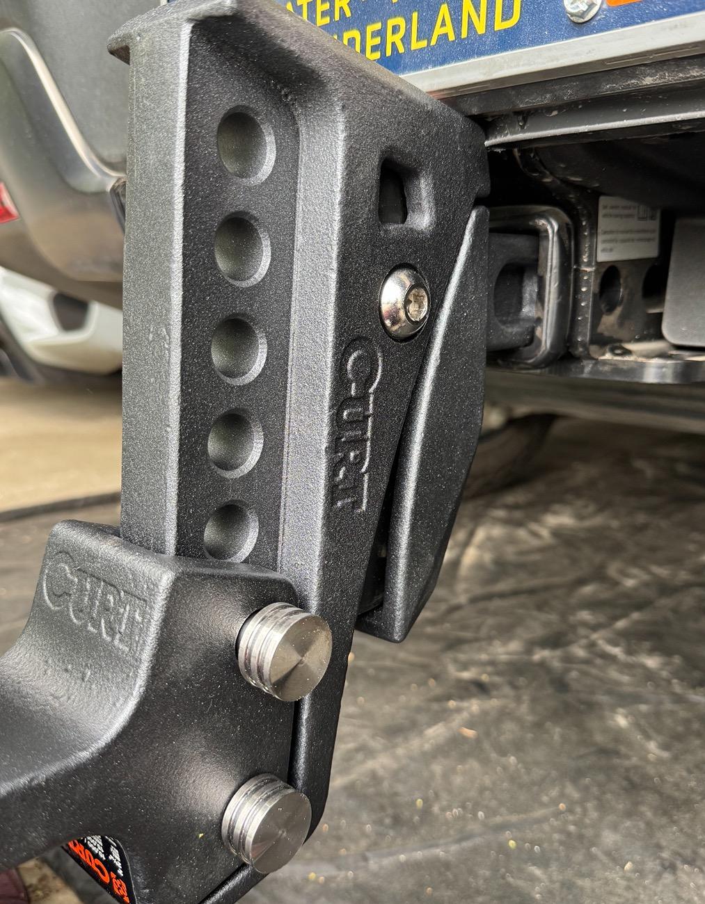 Rivian R1T R1S TOWING: Hitch Receiver? What are you using? RIVIAN has the hitch receiver sunk an extra 2" deep because of that stupid bumper.... IMG_1896