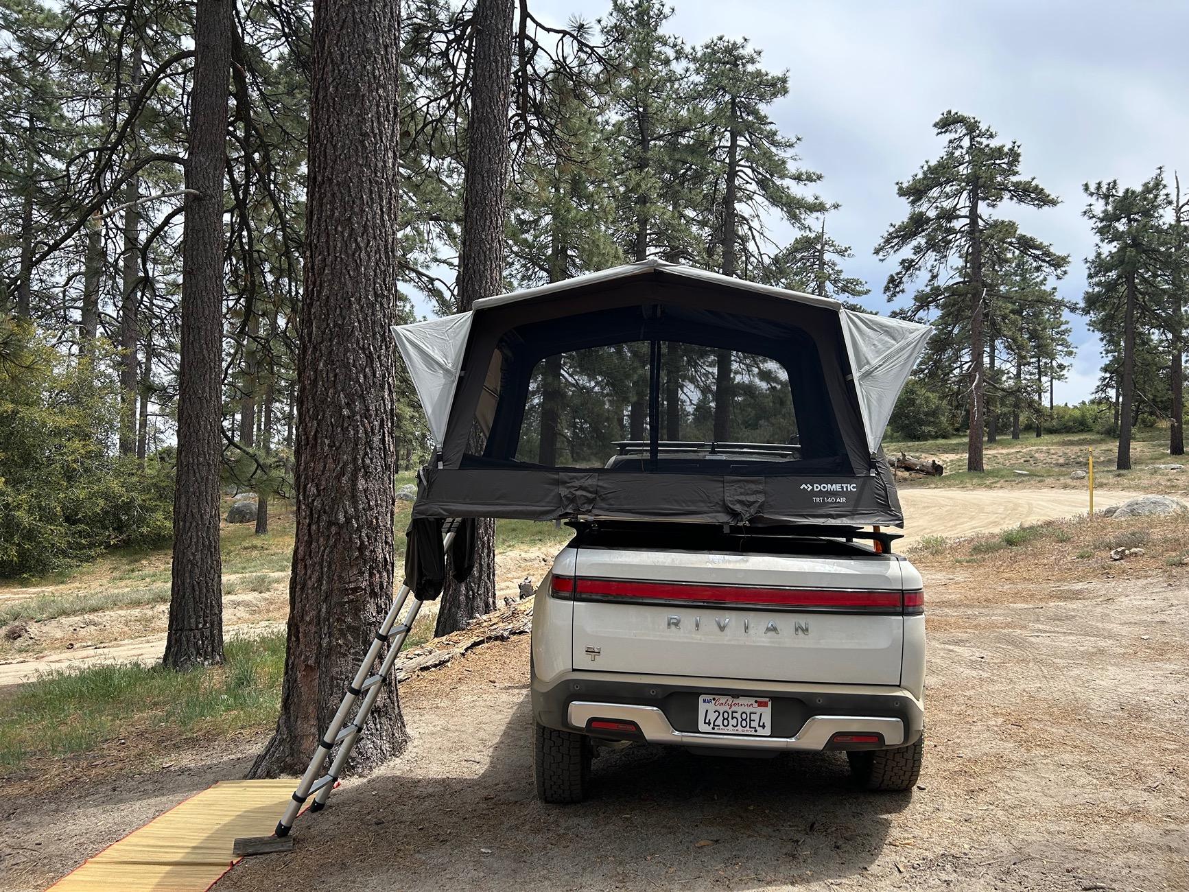 Rivian R1T R1S Dometic TRT 140 Rooftop Tent Review (Surprisingly Awesome) IMG_1742