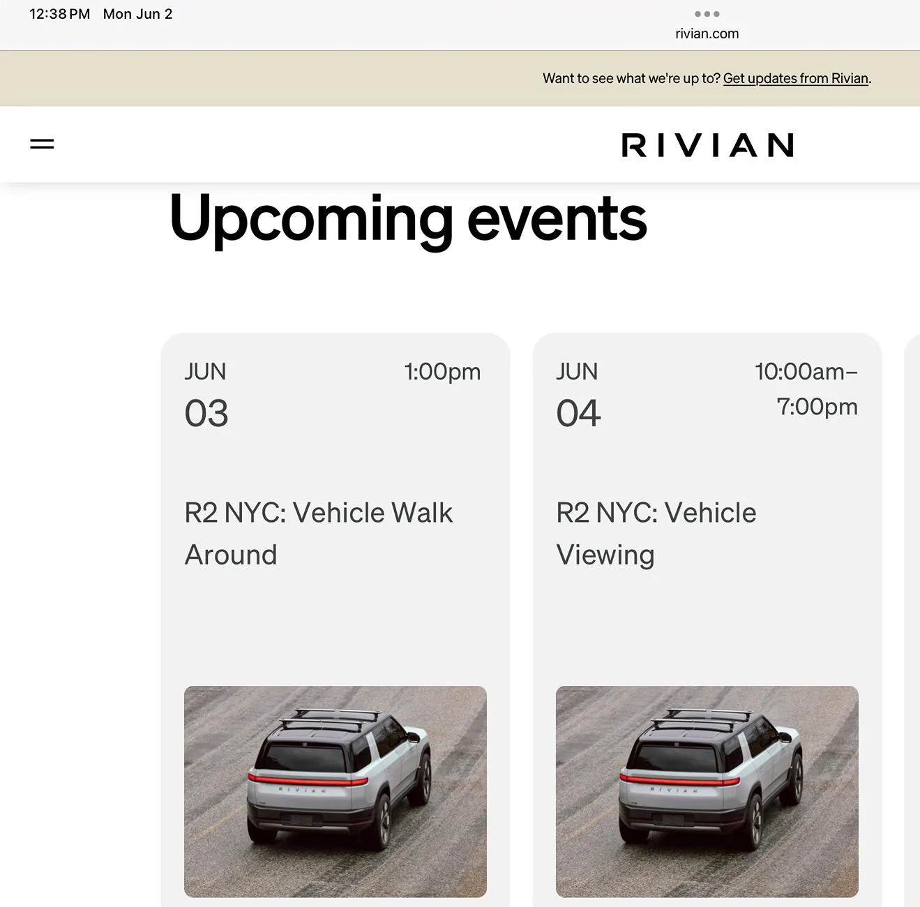 Rivian R1T R1S Meet R2 in NYC June 3-7 IMG_4102