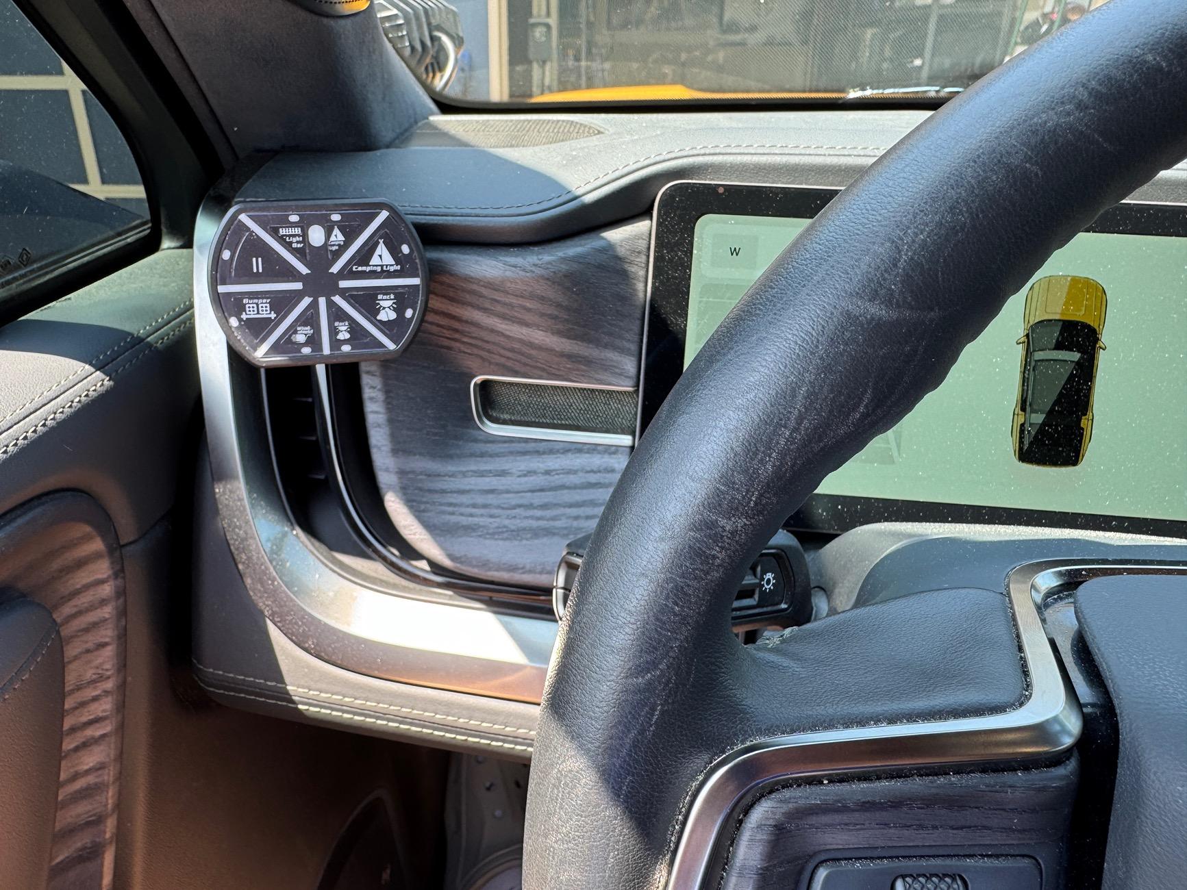 Rivian R1T R1S Switch Panel Install IMG_5993