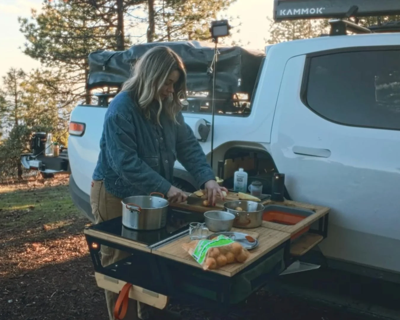 Rivian R1T R1S New Gear Shop Item(s) Coming 6/5 overland kitchen 