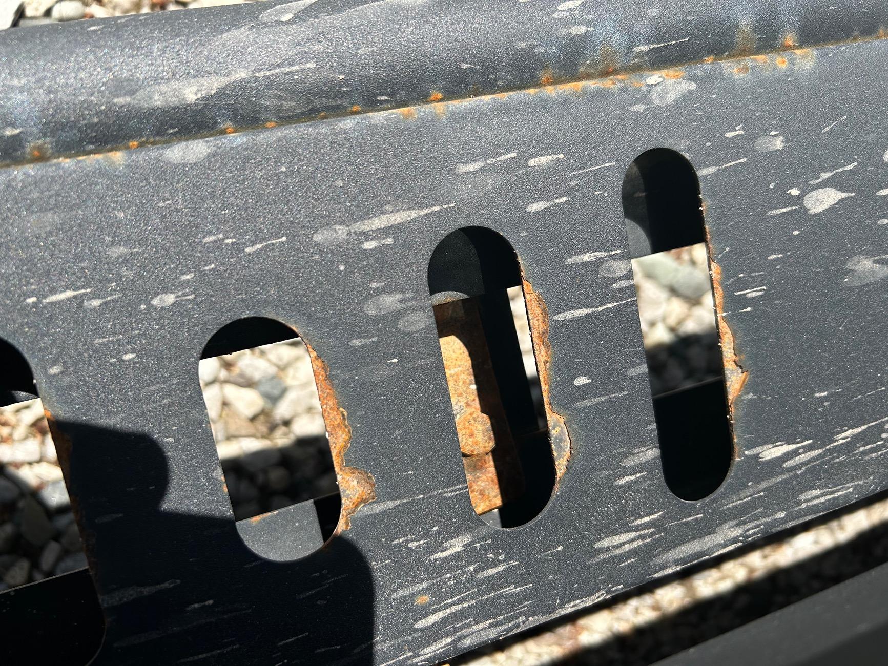 Rivian R1T R1S EVBASE RUNNING BOARDS RUSTING IMG_0024