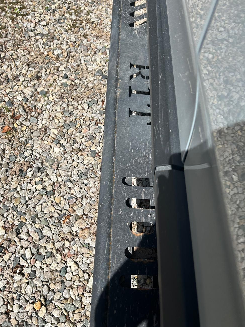 Rivian R1T R1S EVBASE RUNNING BOARDS RUSTING IMG_0025