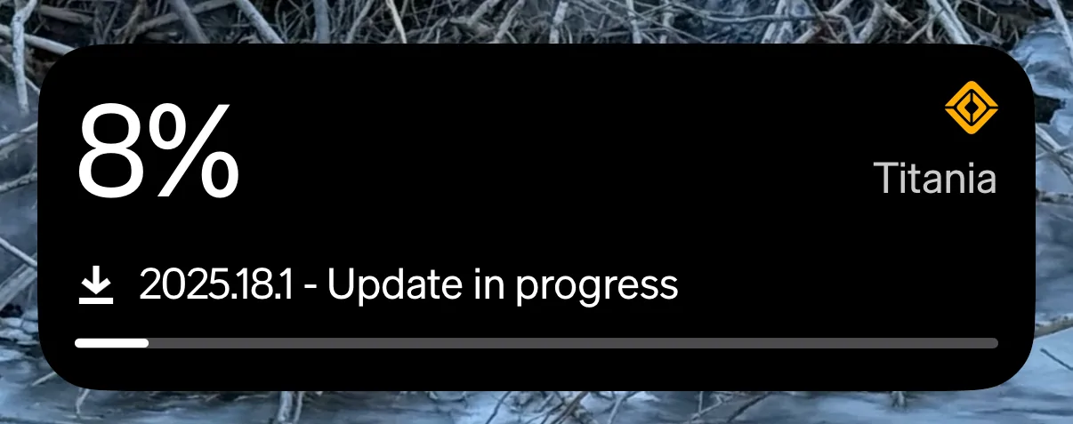 Rivian R1T R1S 2025.18.01 installing! Have you received the update? 1749163535708-gc