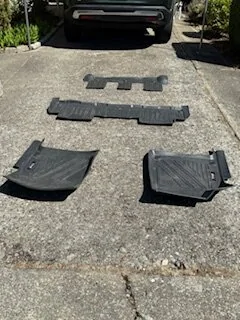 Rivian R1T R1S FS Aftermarket All Weather R1S Floor Mats FREE image2