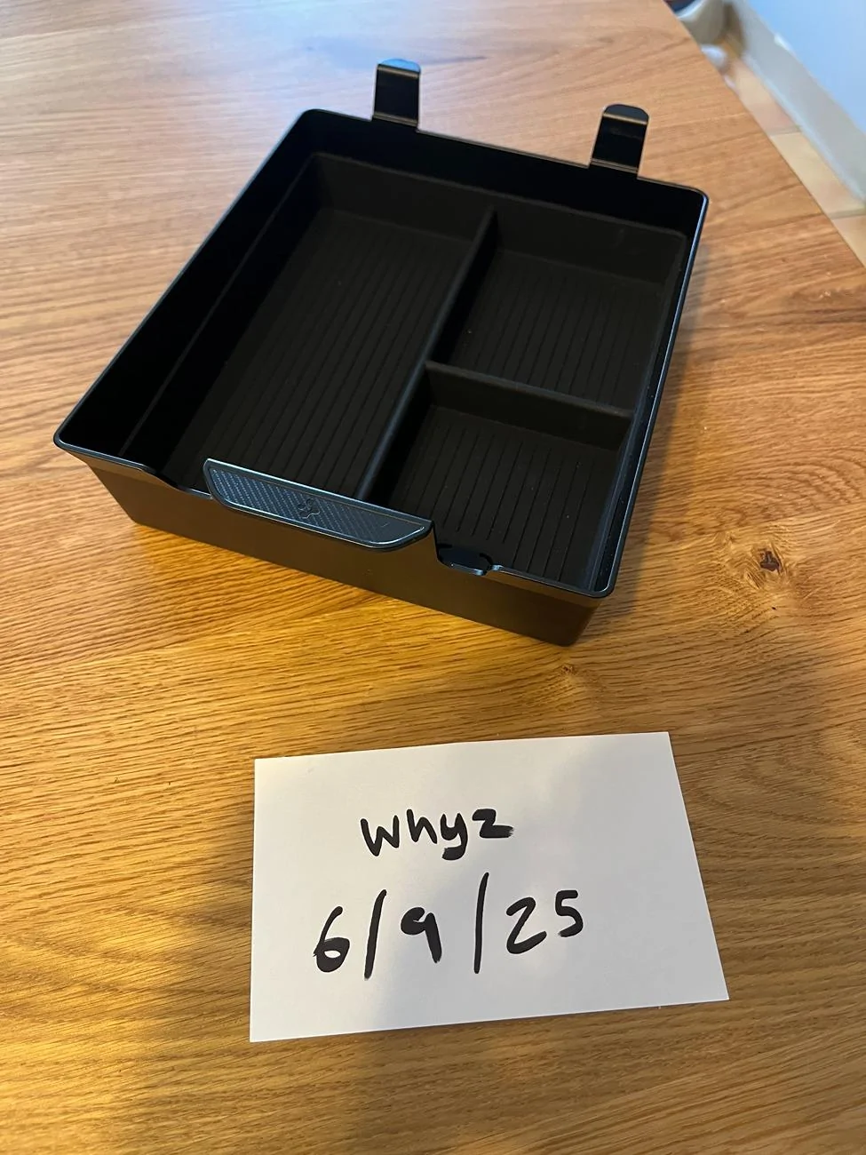 Rivian R1T R1S Spigen Center Console Organizer IMG_3452