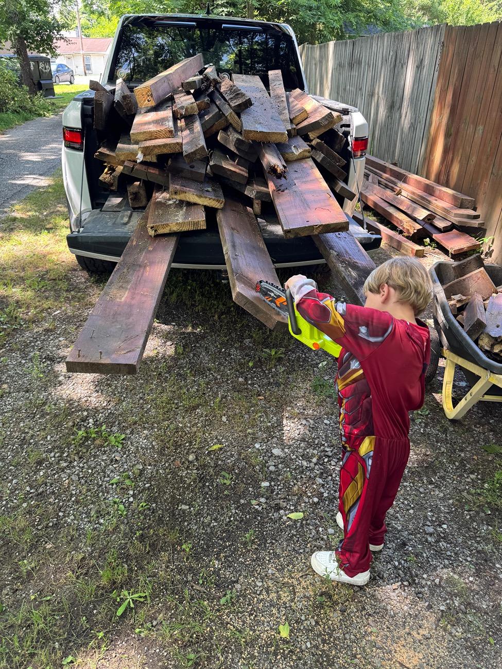 Rivian R1T R1S What Are You Hauling (or Hauled) in your Rivian? 🦾 IMG_3790