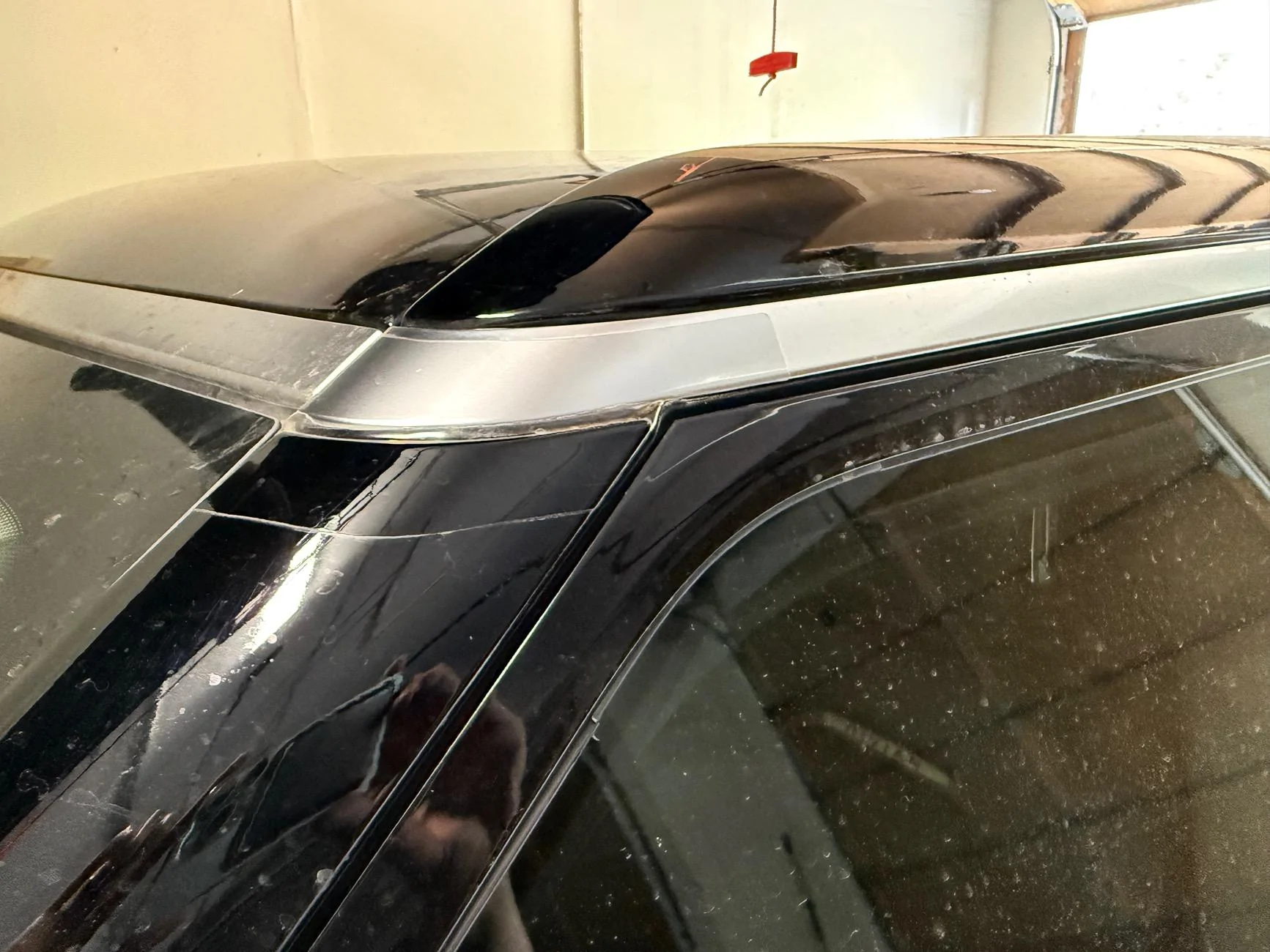 Rivian R1T R1S A-pillar wind noise fix IMG_7830