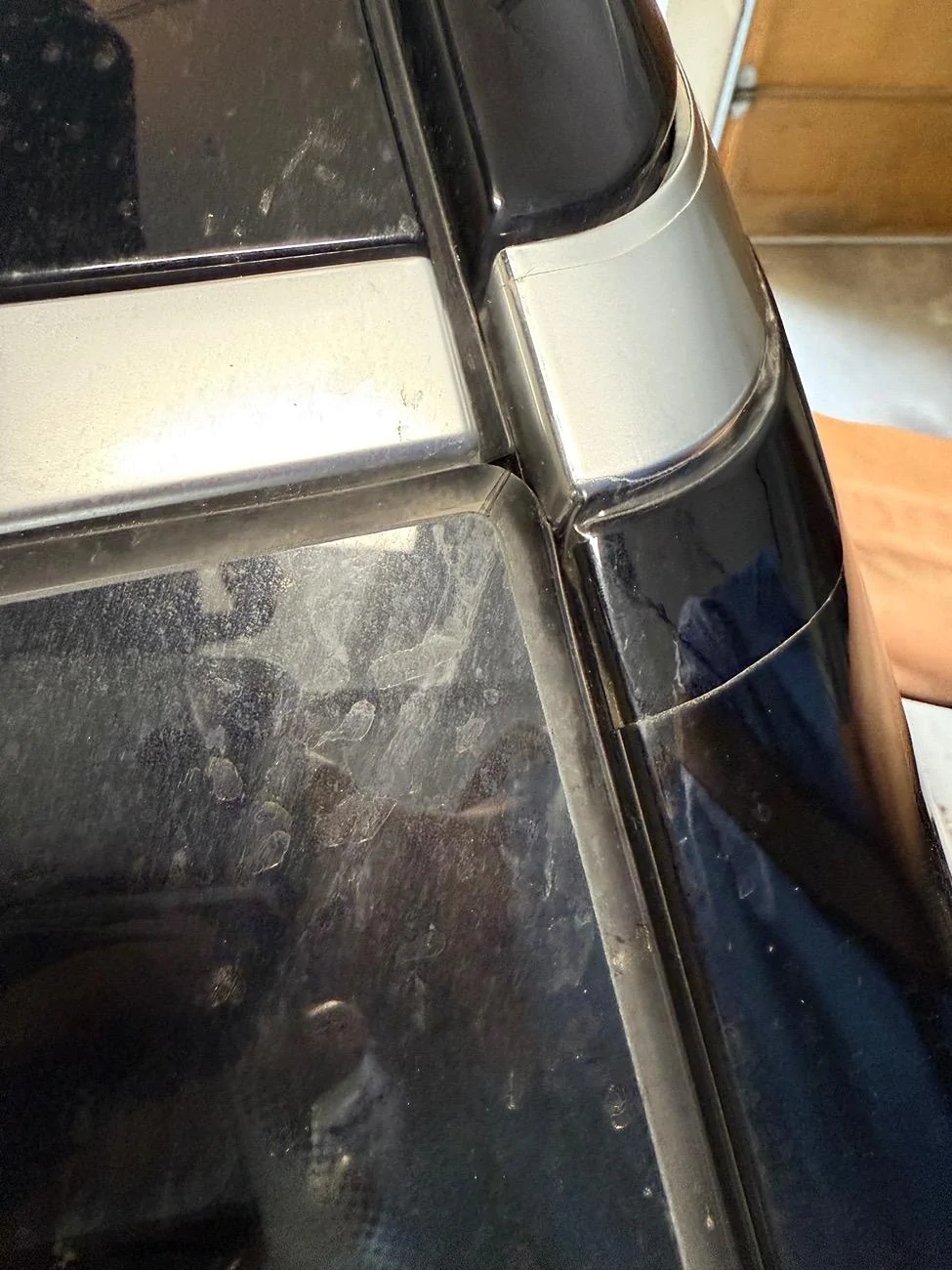 Rivian R1T R1S A-pillar wind noise fix IMG_7828