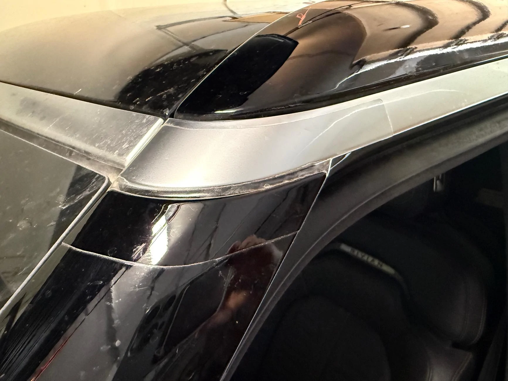 Rivian R1T R1S A-pillar wind noise fix IMG_7829