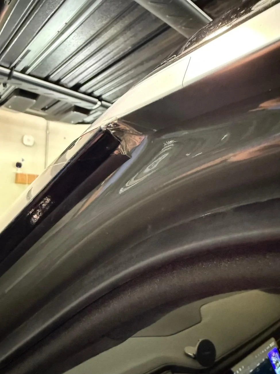 Rivian R1T R1S A-pillar wind noise fix IMG_7827