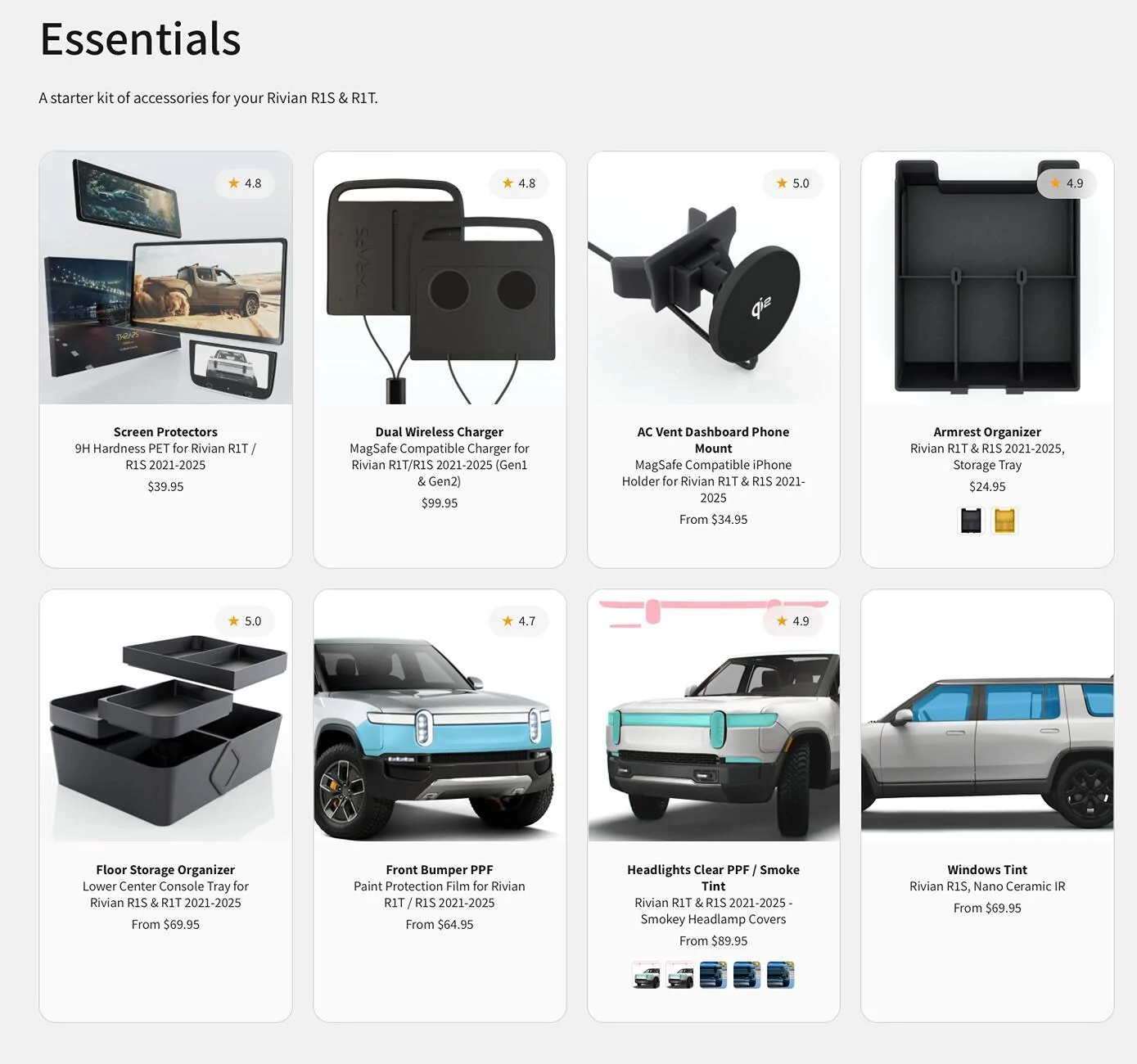 Rivian R1T R1S 🎉 Celebrate Dad with 15% off at TWRAPS Screenshot 2025-06-13 at 5.29.09 PM