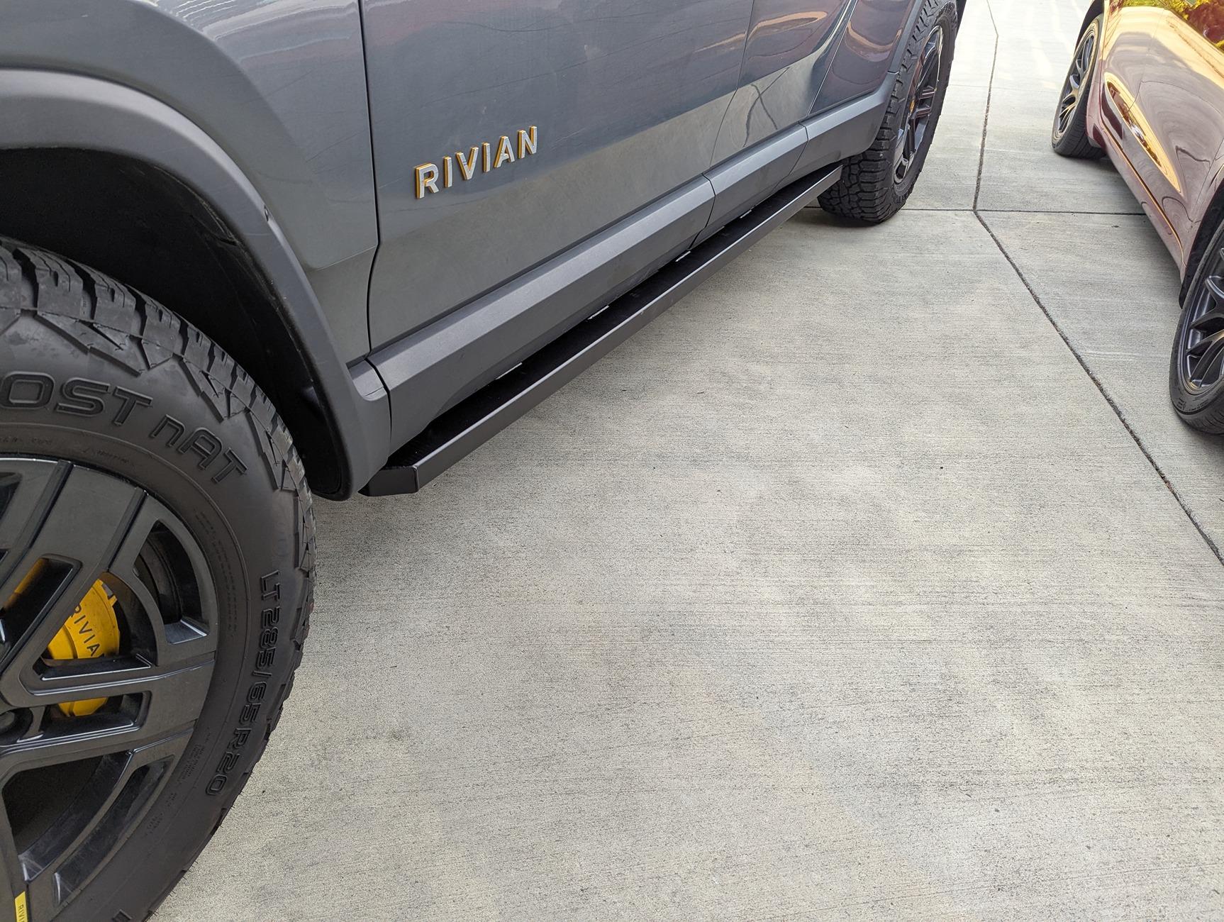 Rivian R1T R1S GOAT Fabrication Rail Sliders now available! 1000005610