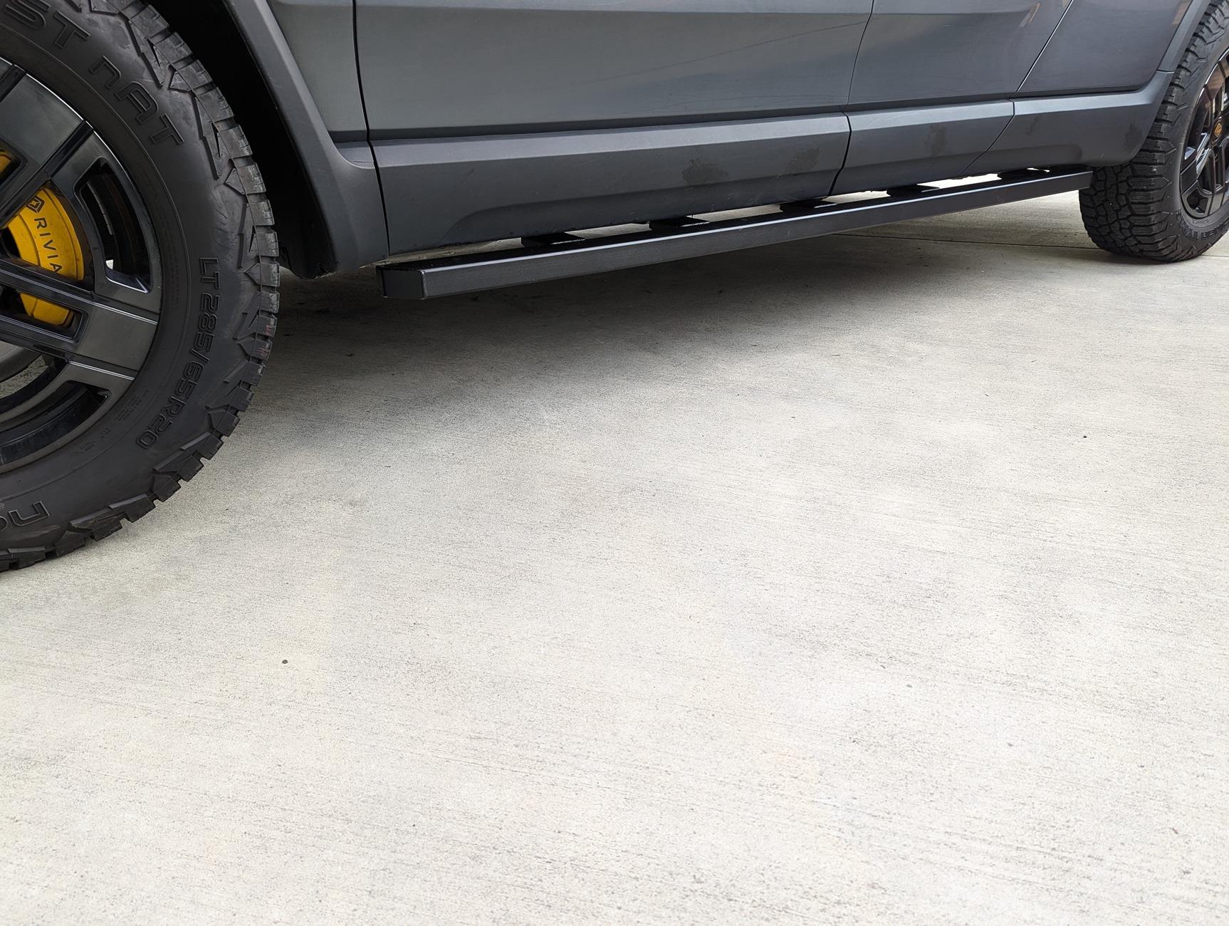 Rivian R1T R1S GOAT Fabrication Rail Sliders now available! 1000005612