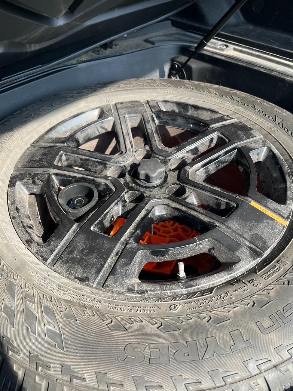 Rivian R1T R1S My DIY Spare Tire Kit IMG_3458