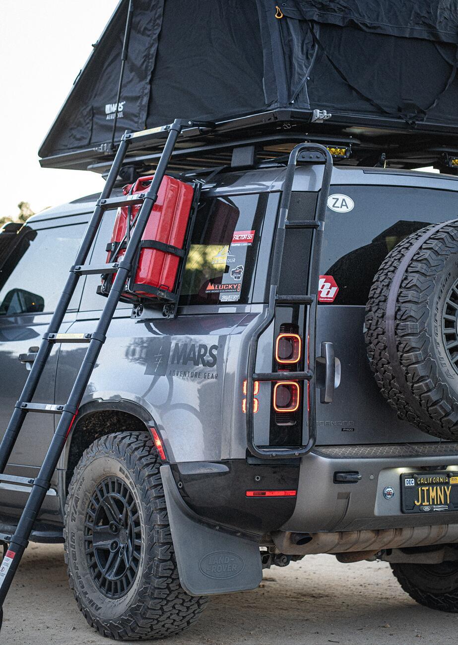 Rivian R1T R1S Mars Aeroblade: 3.48" 110 lb Ultra-Slim Rooftop Tent for Rivian R1S and More 1750361565768-s2