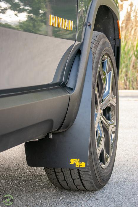 Rivian R1T R1S Rokblokz Mud Flaps on R1S? 2022RivianR1Tft.RokblokzMudFlaps-17_467x700