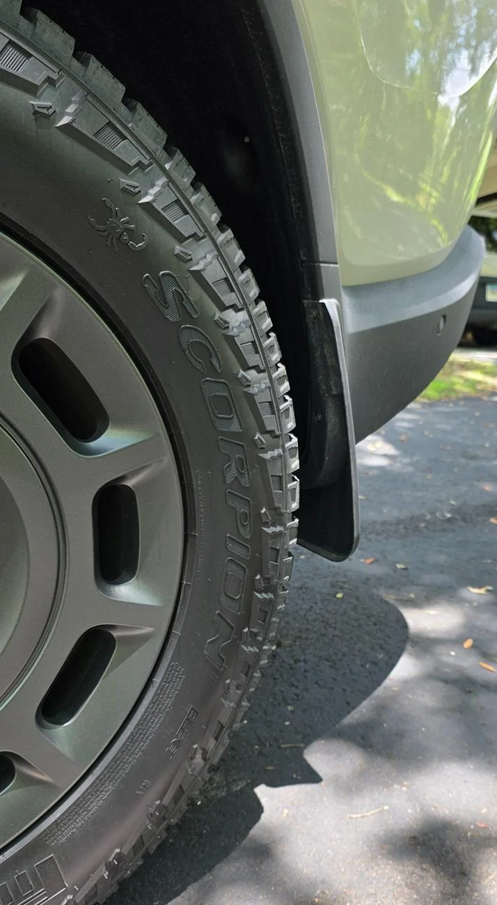 Rivian R1T R1S Rokblokz Mud Flaps on R1S? 20250620_132902