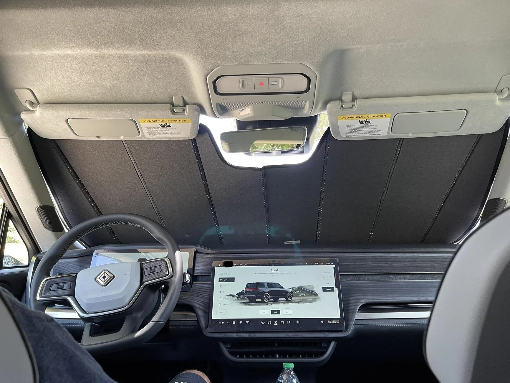 Rivian R1T R1S Over a year later & still looking for a pano roof shade that fits my R1S IMG_3096