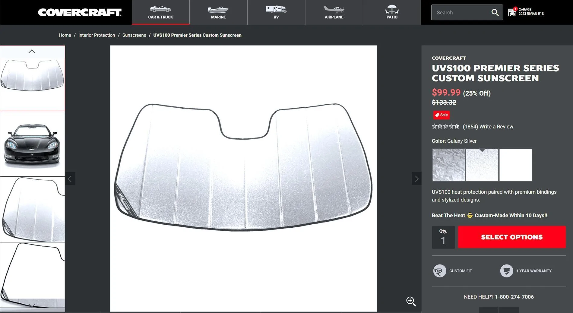Rivian R1T R1S Over a year later & still looking for a pano roof shade that fits my R1S 1690753385472