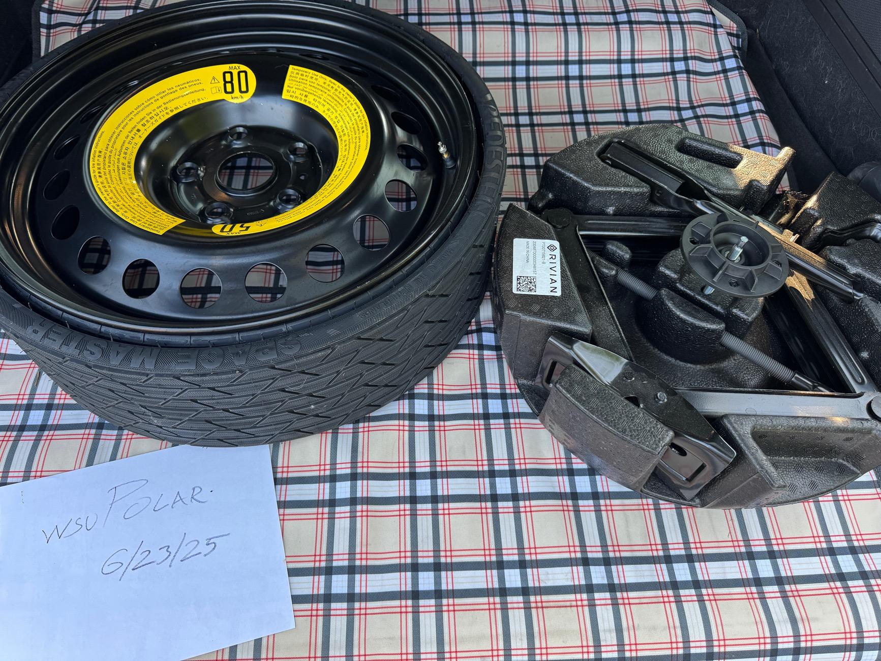 Rivian R1T R1S PNW - WTS - Compact Spare Tire $600 IMG_6404