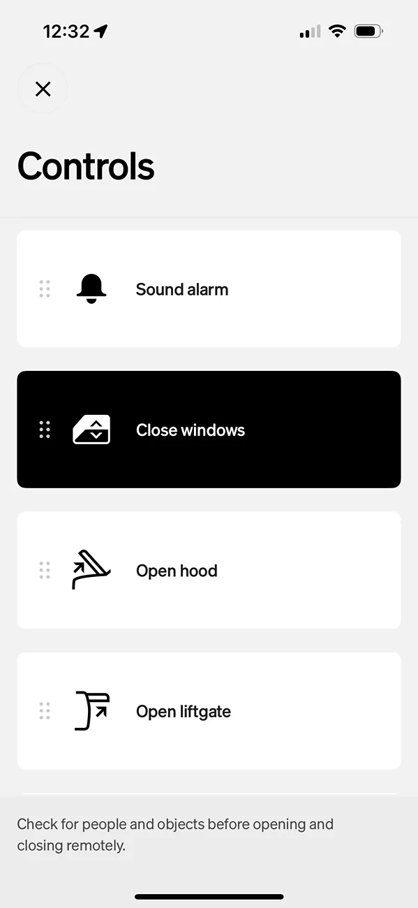 Rivian R1T R1S Gen1 R1S LE - Window Widget Not Working IMG_4661
