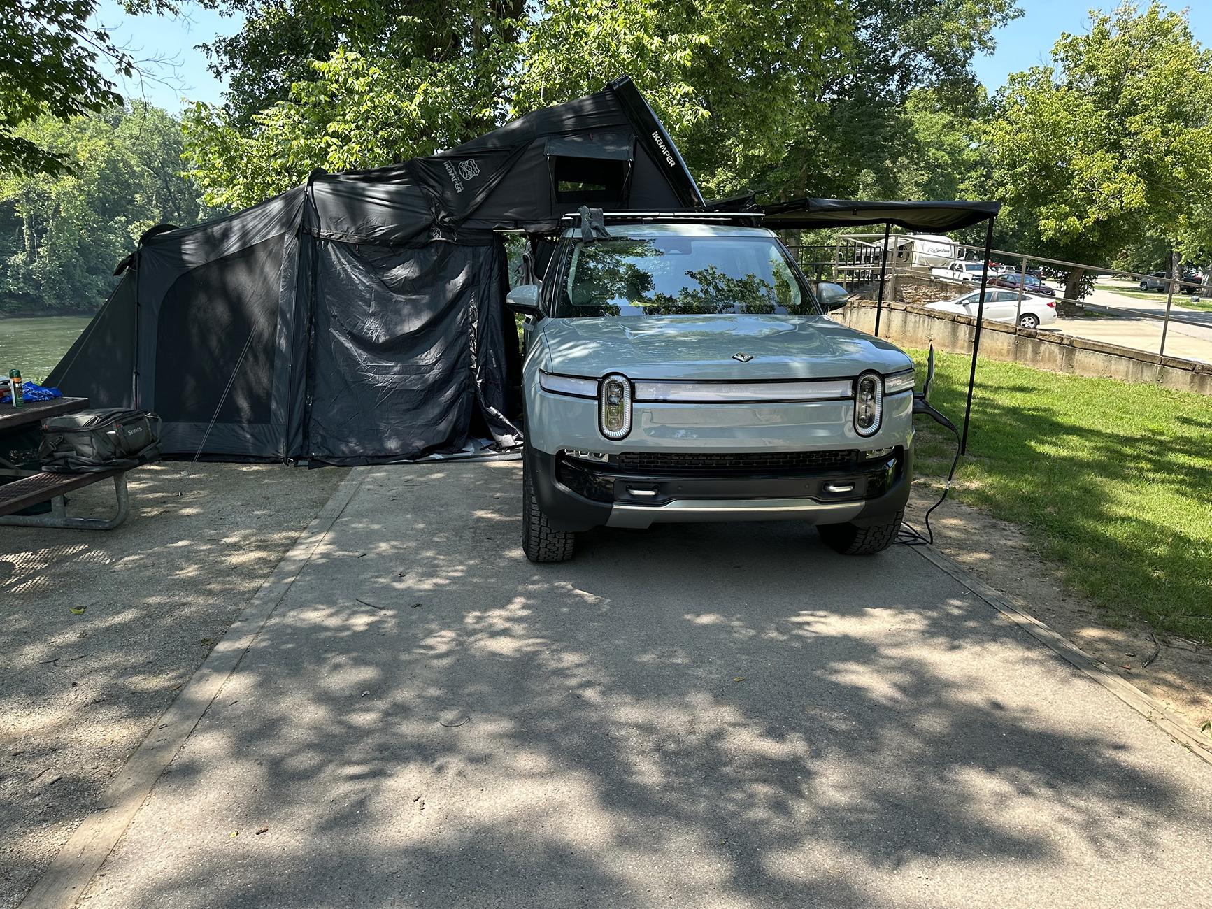 Rivian R1T R1S iKamper Annex room tent - tested and recommended IMG_7768