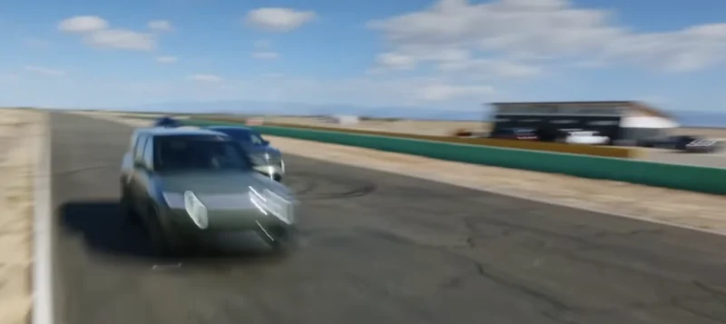 Rivian R1T R1S Another Gen 2 Quad sighting in media (Hagerty video) Screenshot 2025-06-25 at 5.07.05 PM