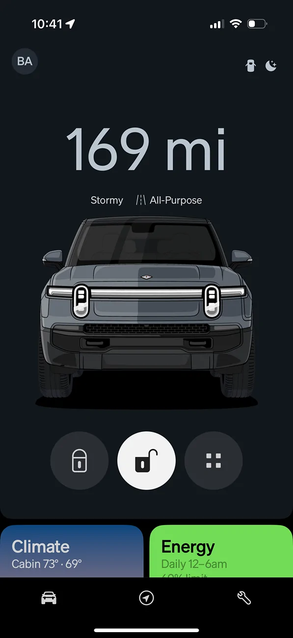 Rivian R1T R1S 2025.18 Update Release Notes IMG_0846