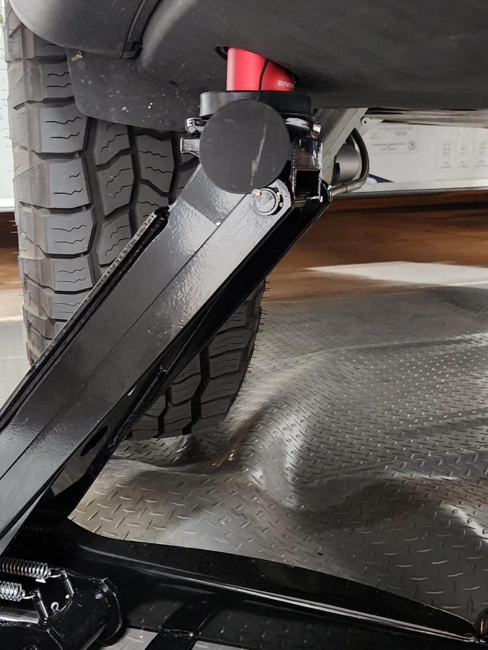 Rivian R1T R1S Tire change pain/questions, what did the tire change mode do? 20230523_202009 - Copy